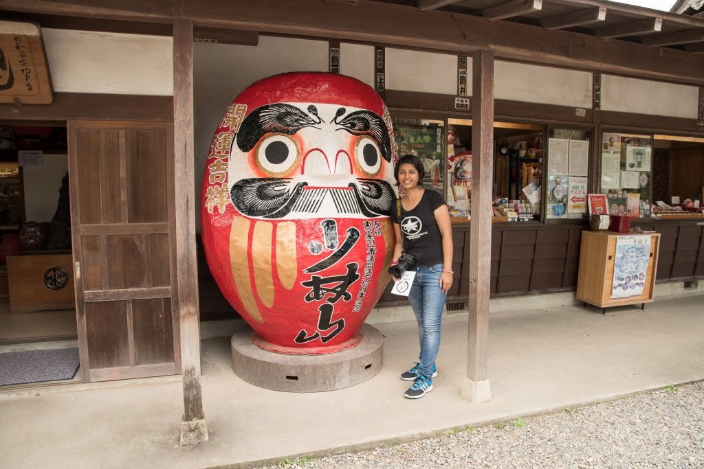 A daruma doll at Darumaji temple