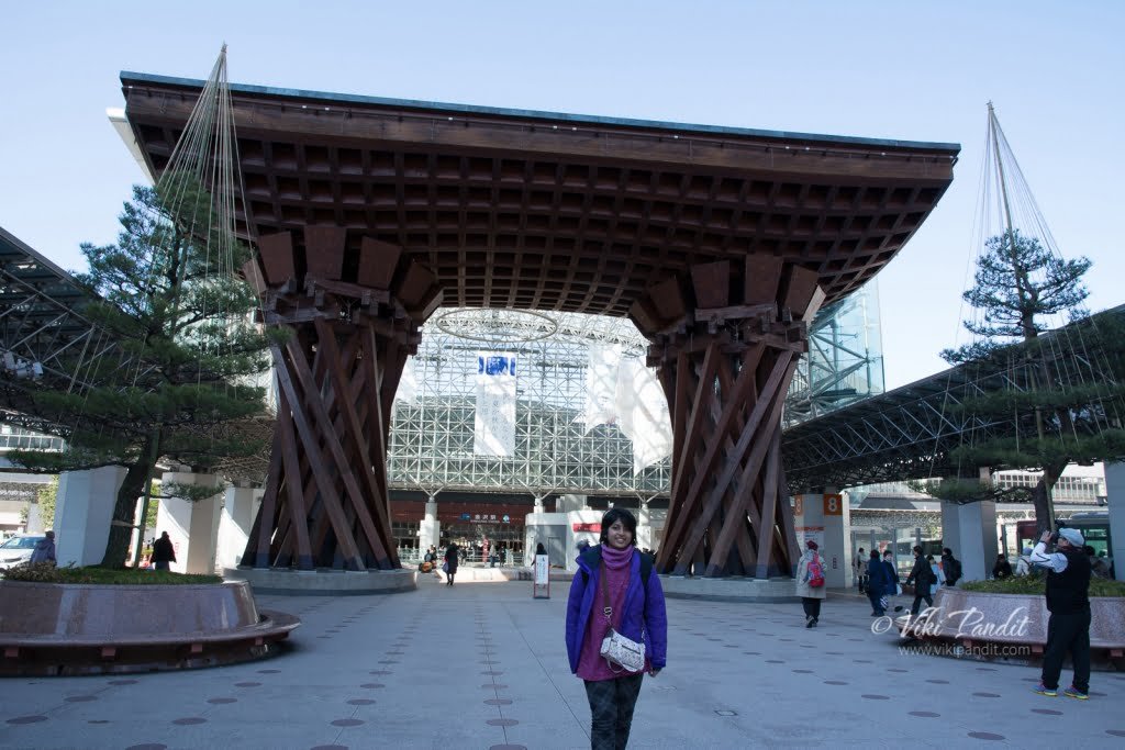 At Kanazawa Station